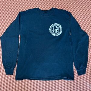 Kills and Thrills Band Shirt Long Sleeve Graphic Shirt M/L Long Island Hardcore